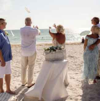 dove release vow renewal